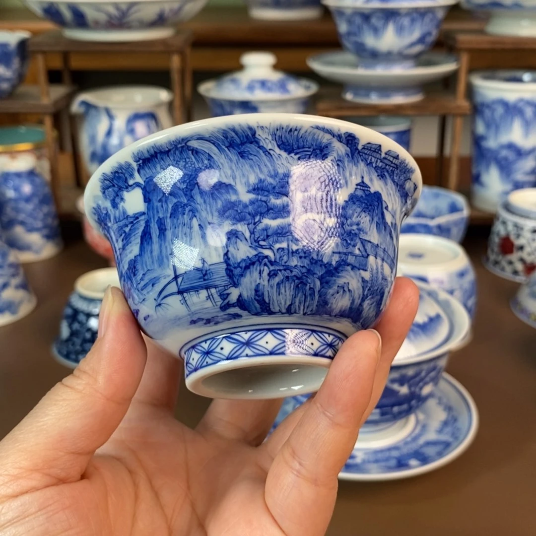 景德镇陶瓷手工手绘