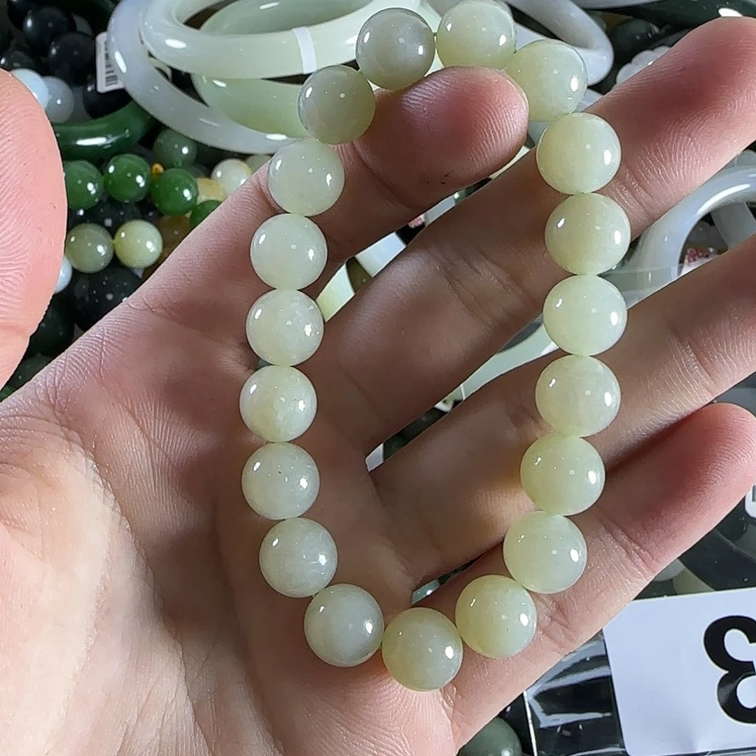 和田玉手链未镶嵌3