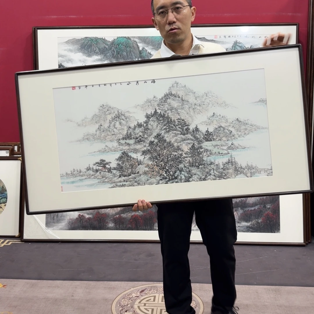 国画手绘作品120/60