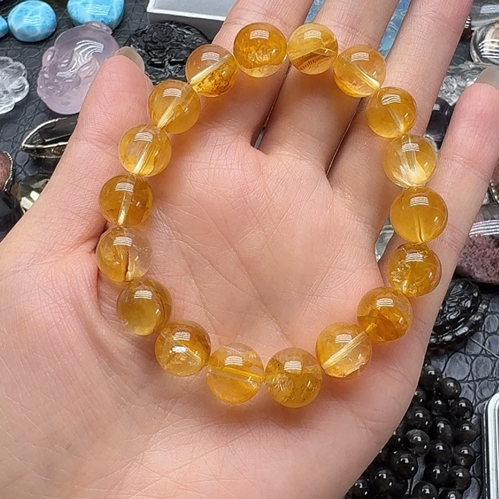 暮***钟水晶未镶嵌手链水晶