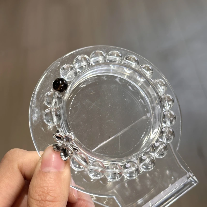 天然白水晶设计手串均微瑕多样性发其一 B21