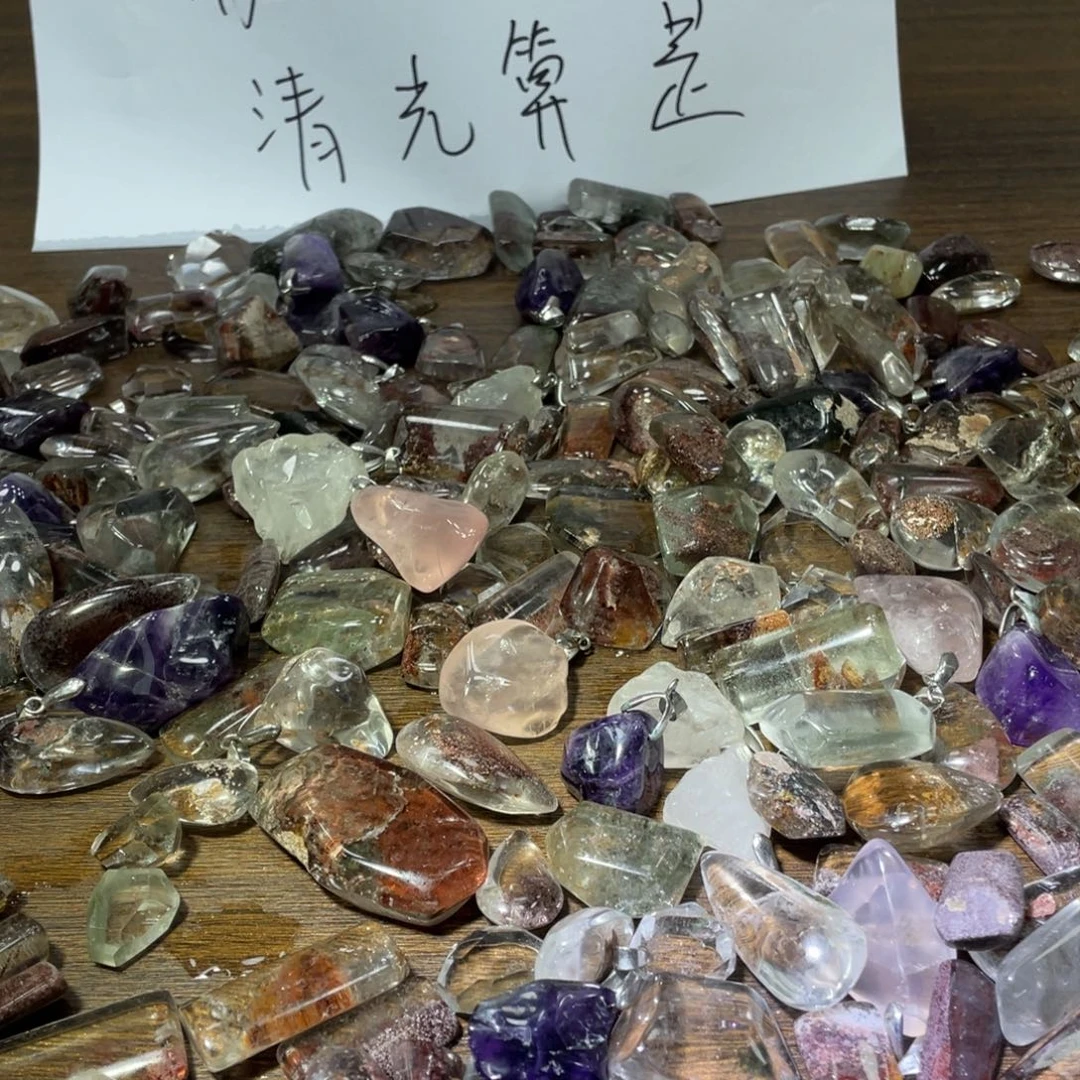 *****未镶嵌颈饰紫晶水晶