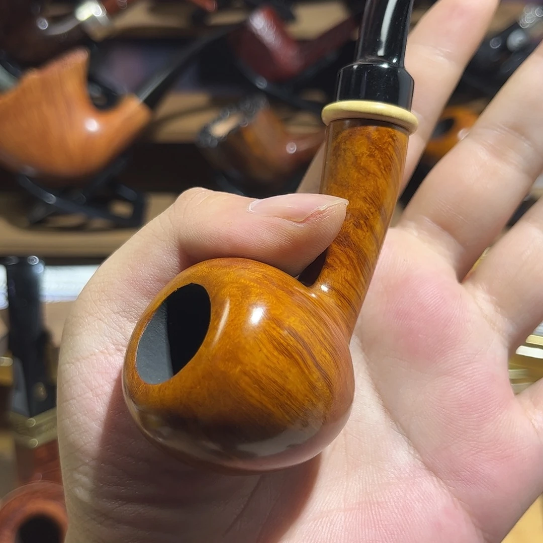 石楠木手工橡果烟斗