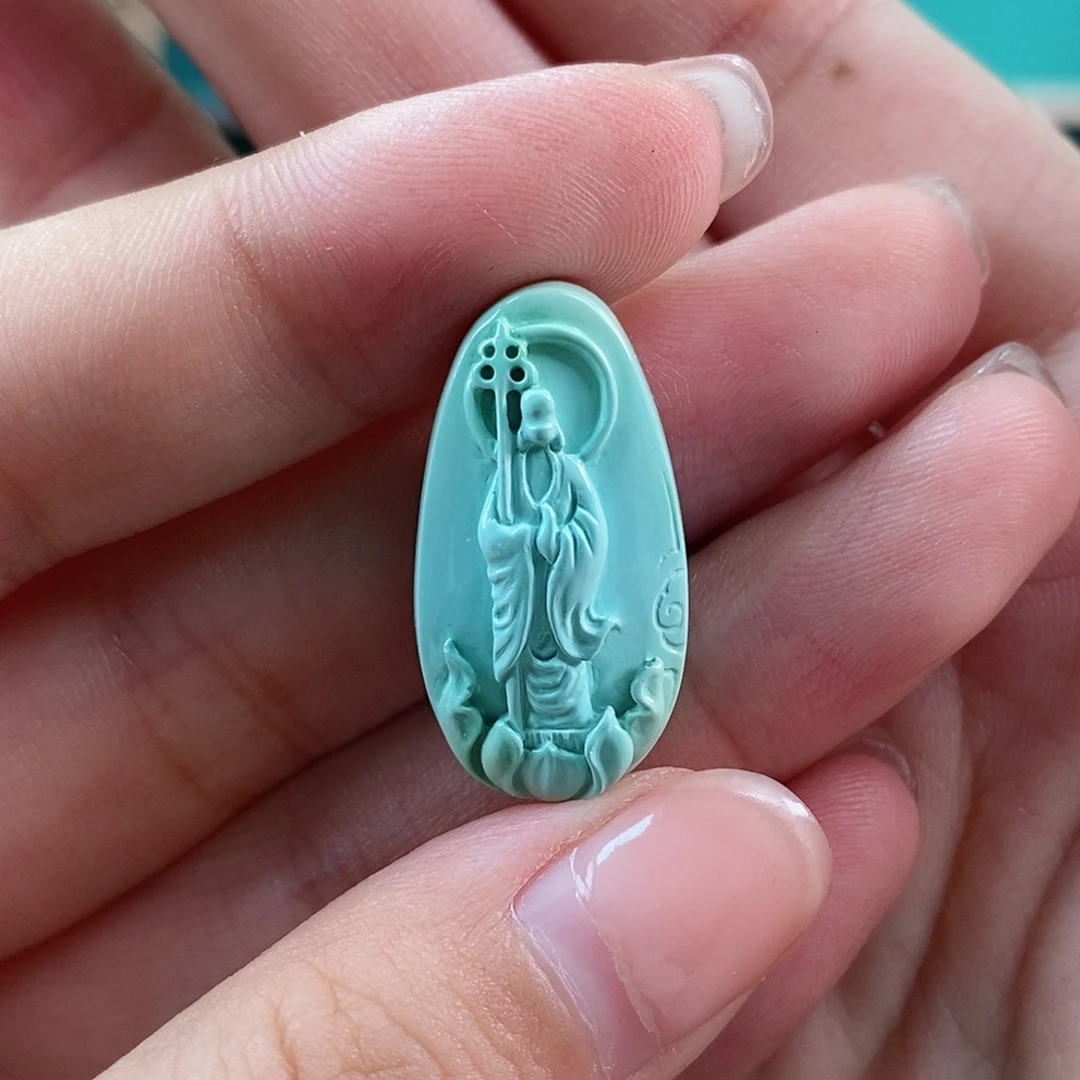 绿松石珠宝奇石未镶嵌