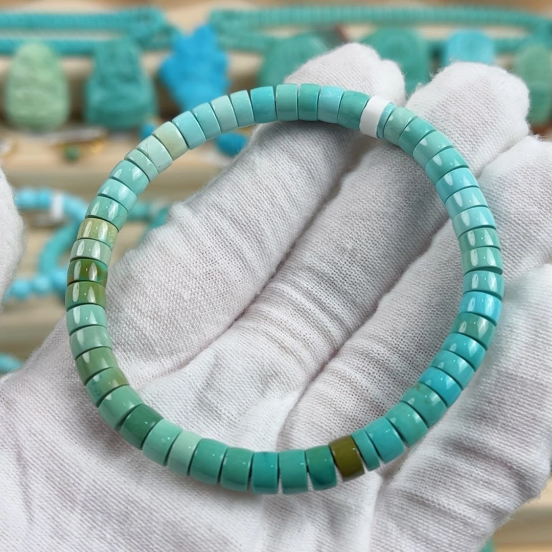 未镶嵌绿松石手串