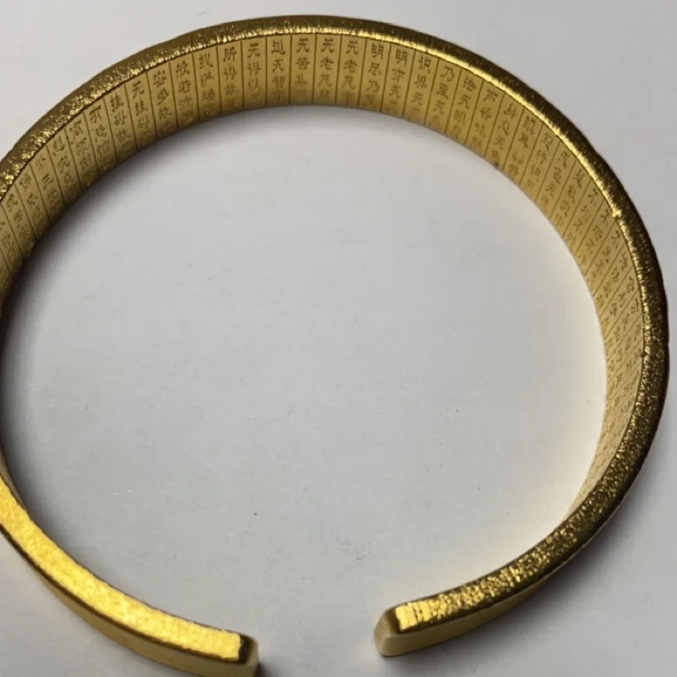 zls034 金色Uk24金黄色精品手镯（金店同款）