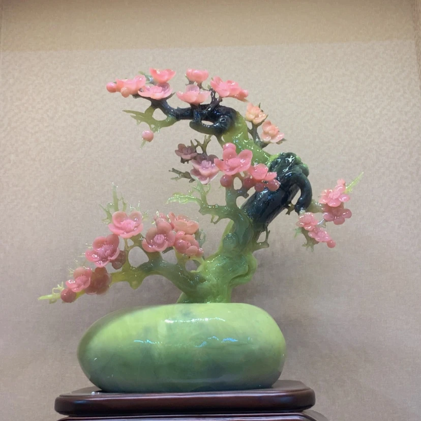 【闪购商品】未镶嵌蛇纹石玉摆件覆膜