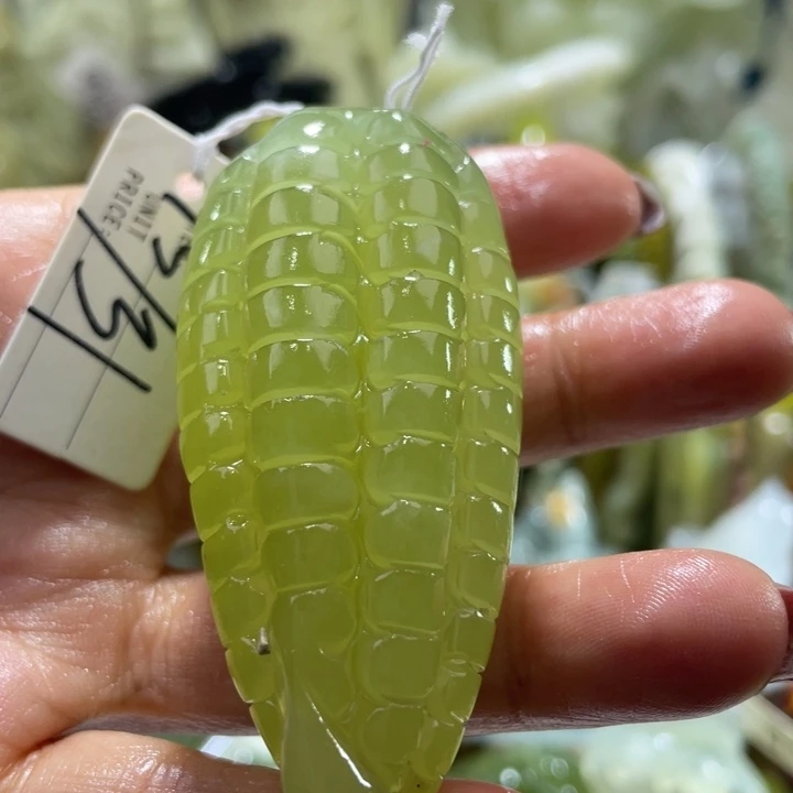 岫玉未镶嵌手把手把