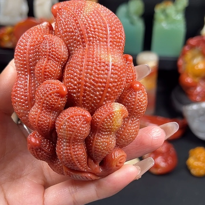 寿山石老性芙蓉石