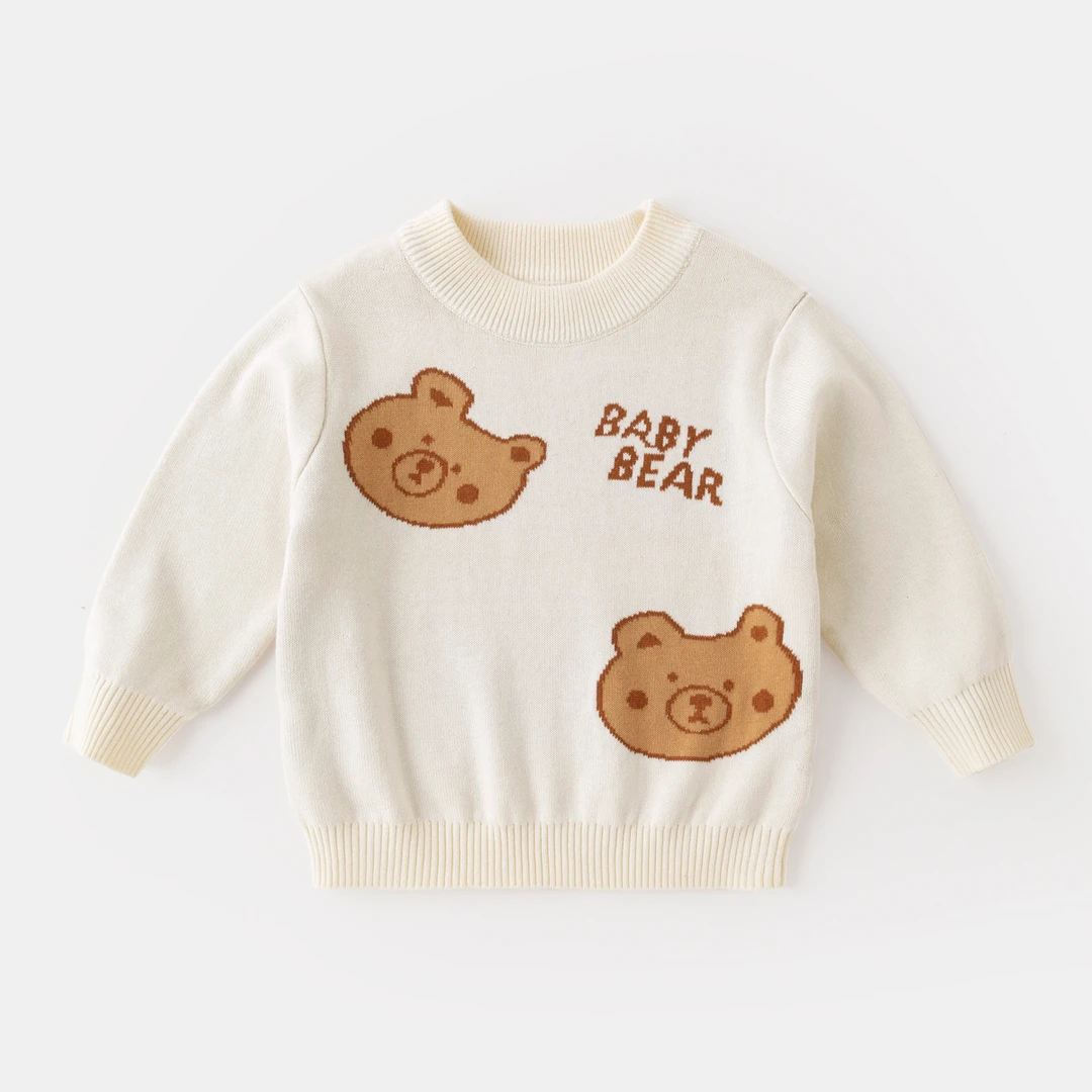 【现货】嘟嘟家儿童秋款卡通毛衣宝宝休闲保暖针织衫
