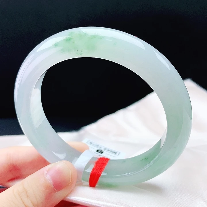 未镶嵌手镯翡翠56圈