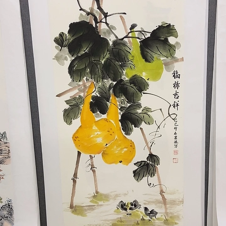 国画手寫手繪作品50