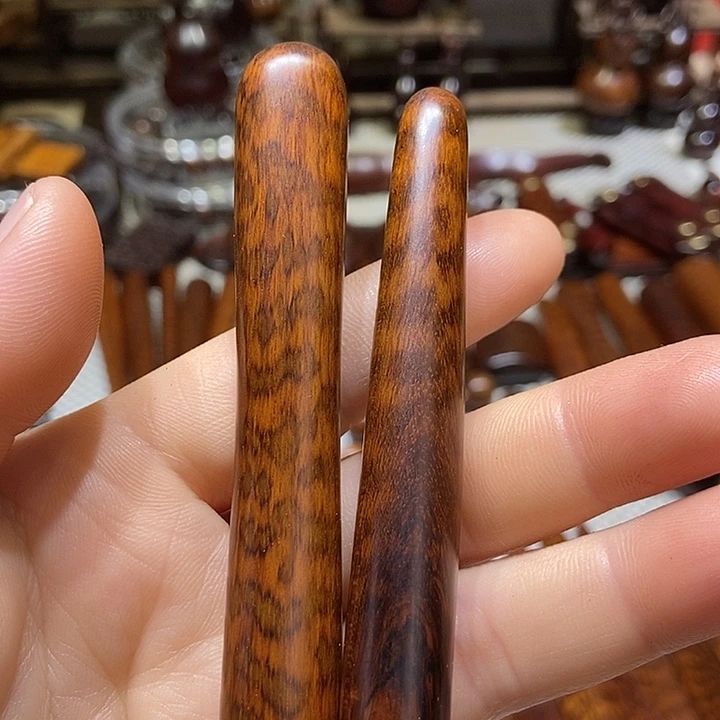 南美蛇纹木手把两个一组