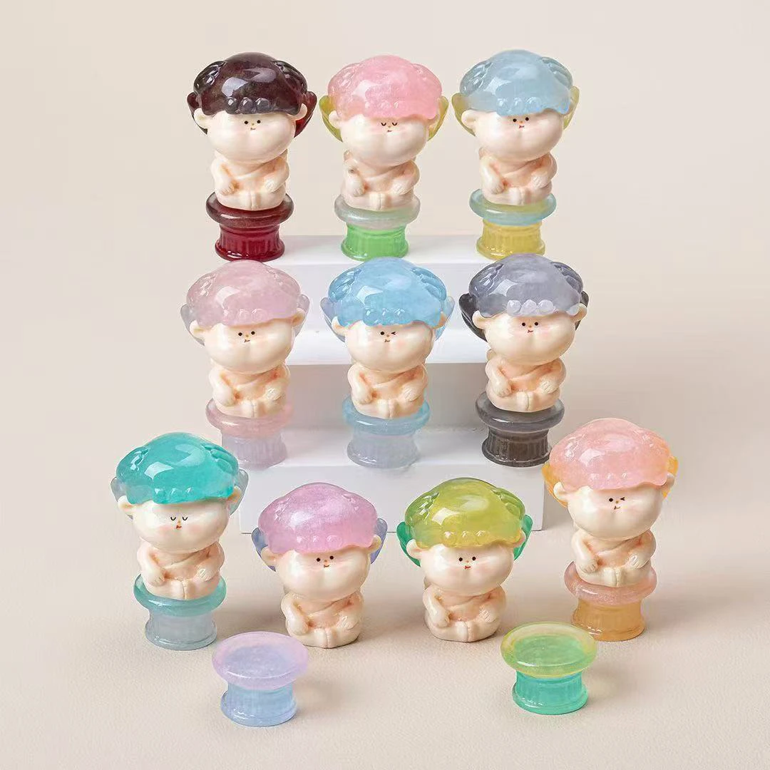 【许愿】新款立柱天使莉莉丝透色树脂可爱萌粒高颜值桌面