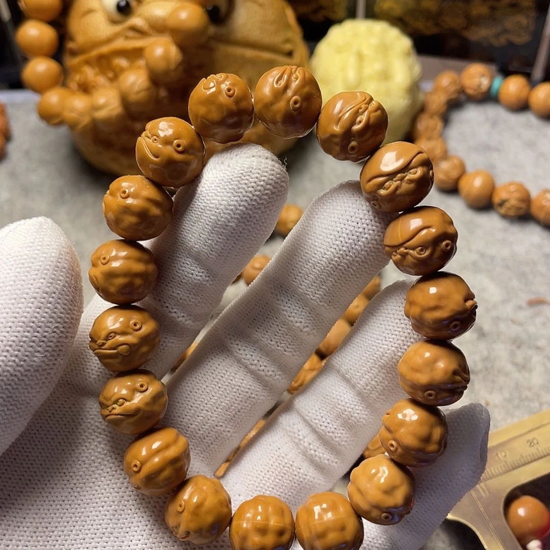 云蝉猴头，蛙趣手串