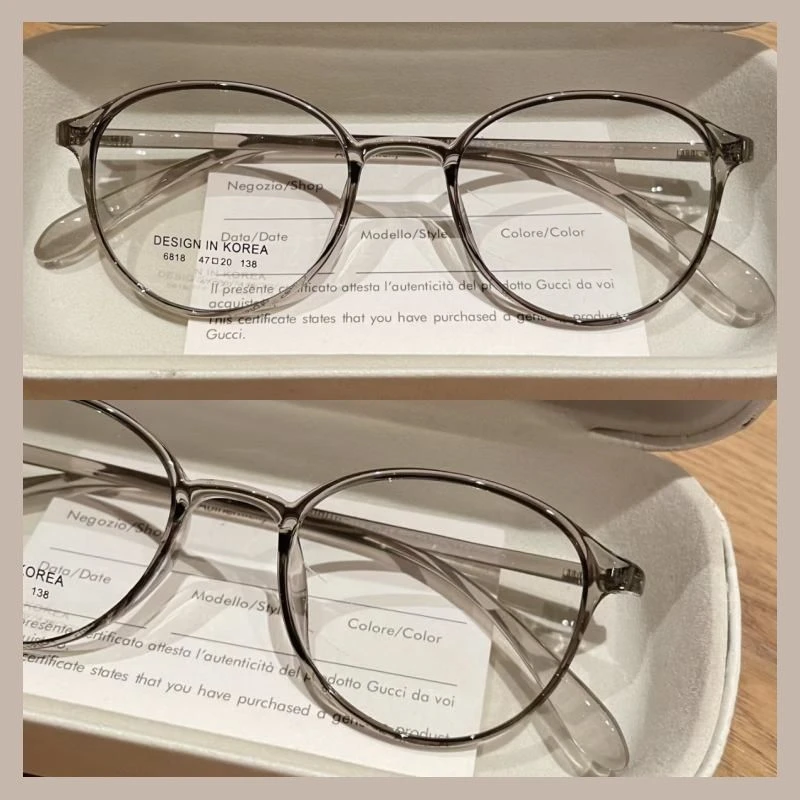 日系小框小众近视眼镜女超轻学生可配高度数小脸复古防蓝光眼睛架