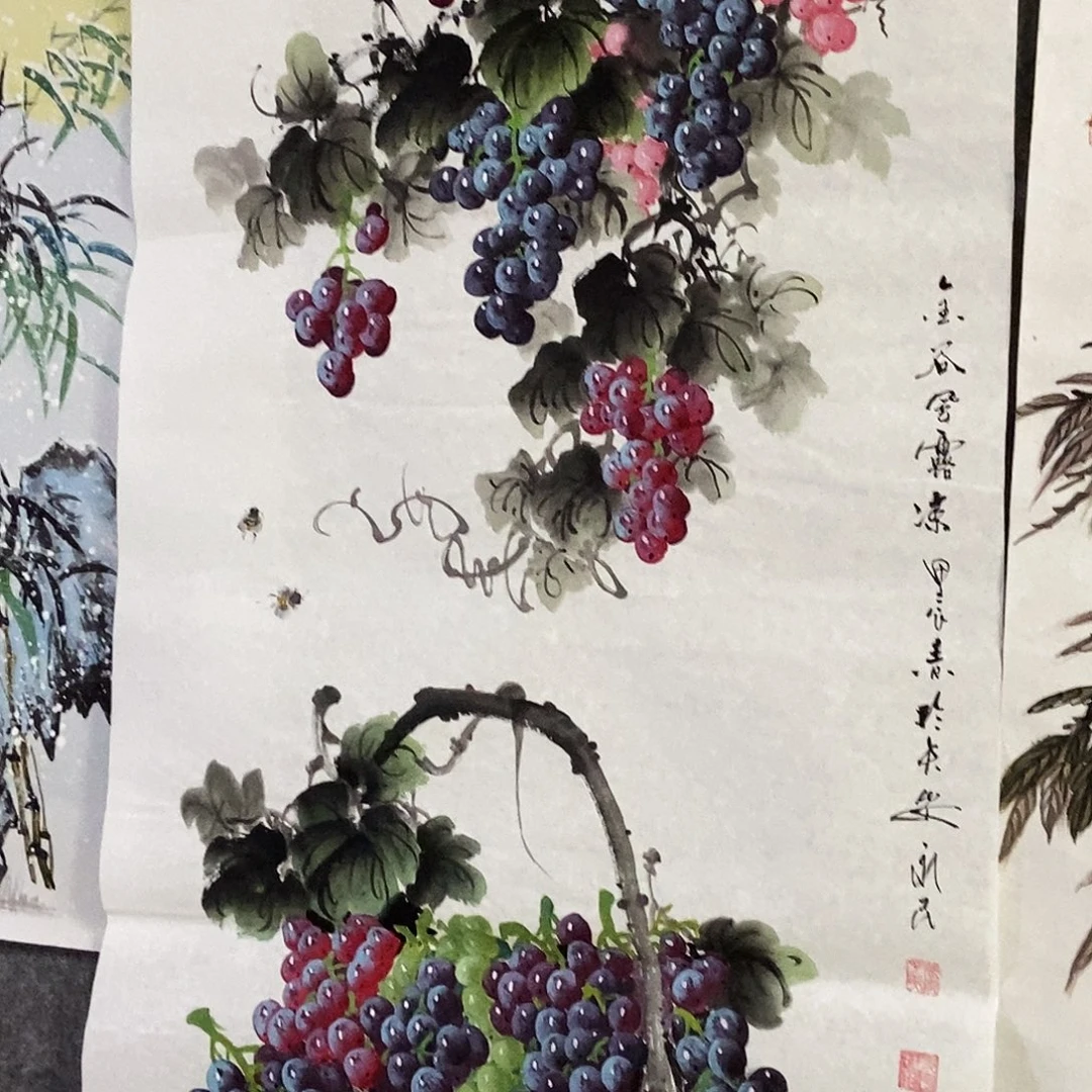 辛***所书法老师书画作品