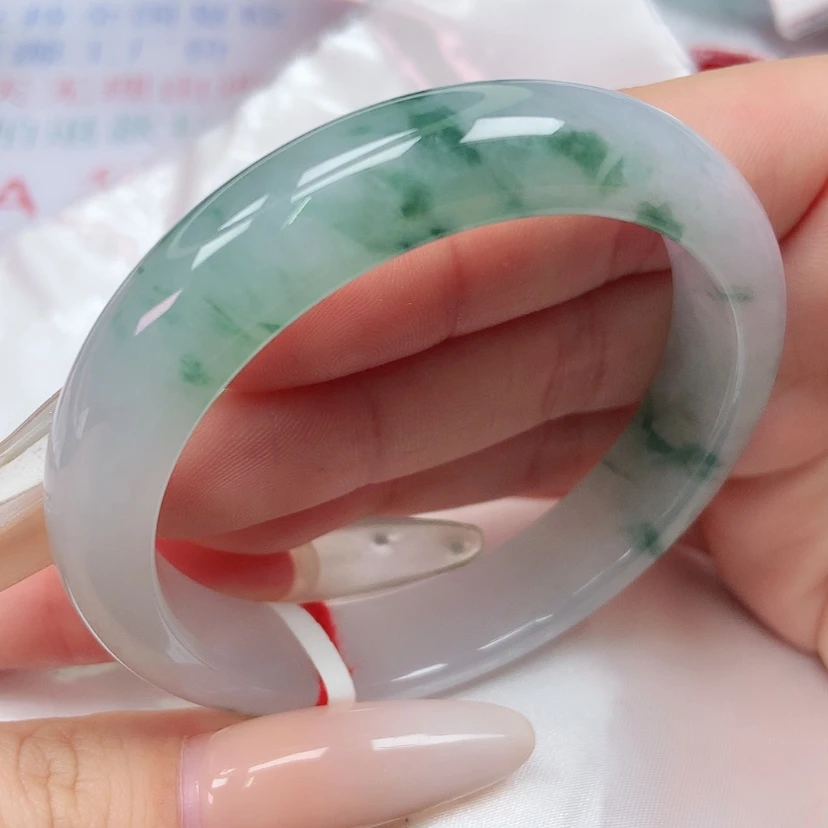 【闪购商品】未镶嵌手镯翡翠Ｌ*54-55圈口