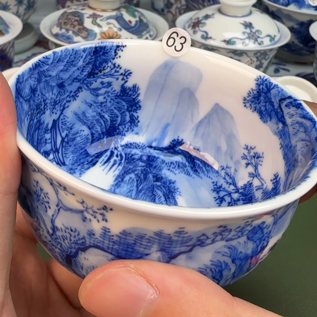 彦祖纯手工手绘茶具63