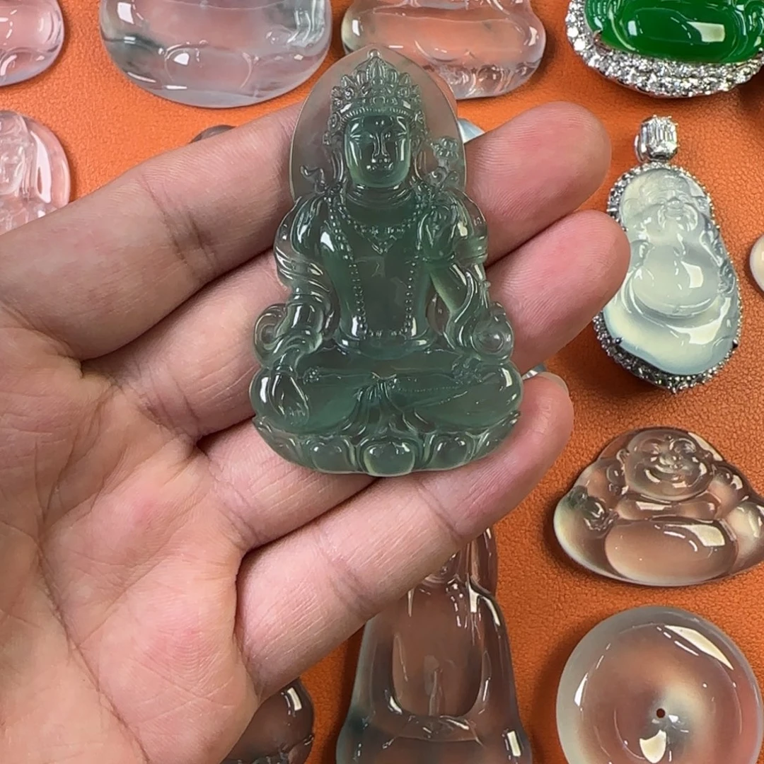 定制翡翠未镶嵌天然