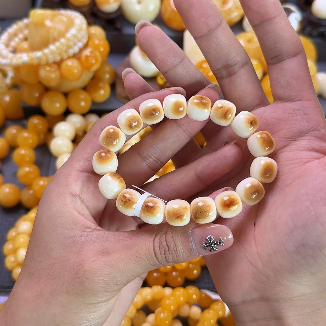 未镶嵌蜜蜡珠宝奇石同料13mm