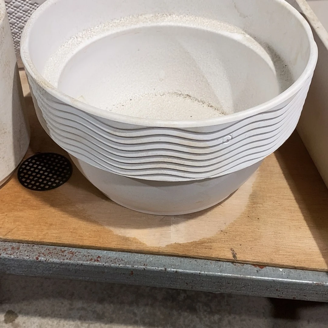 瑕疵白陶20×12-1