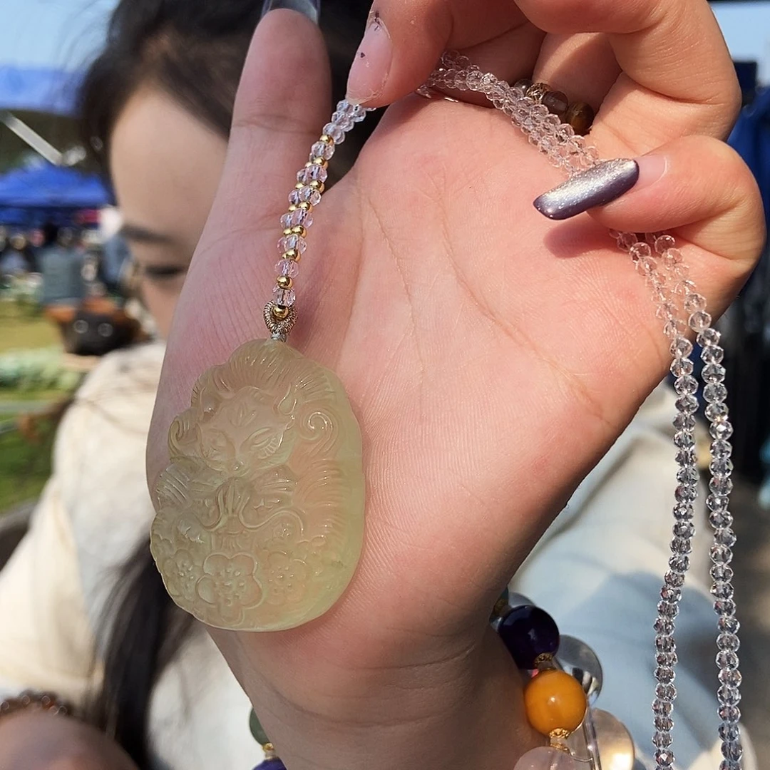 锁骨链多样性发其一未镶嵌水晶