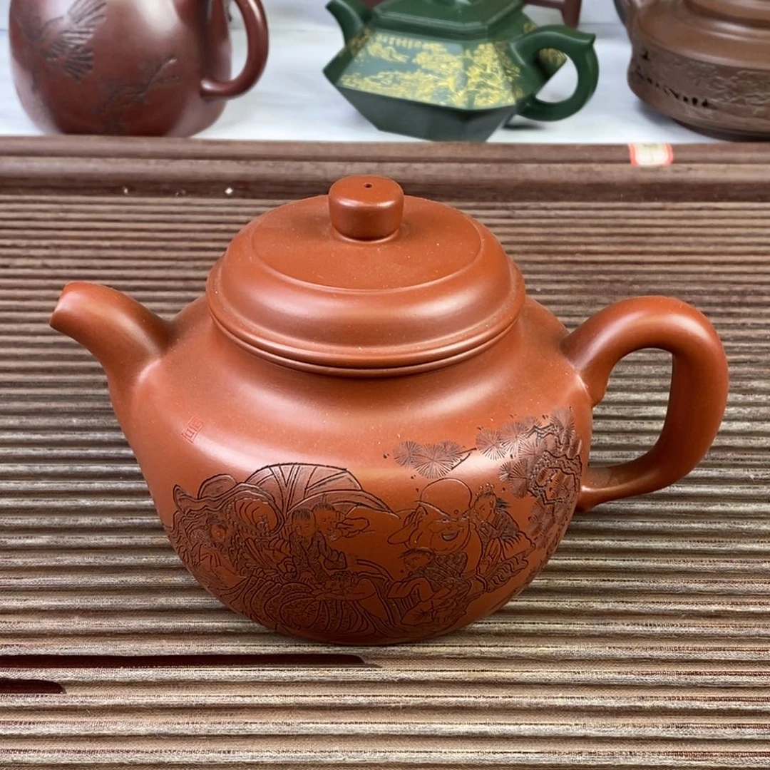 紫砂茶壶白9 大蕴德钟