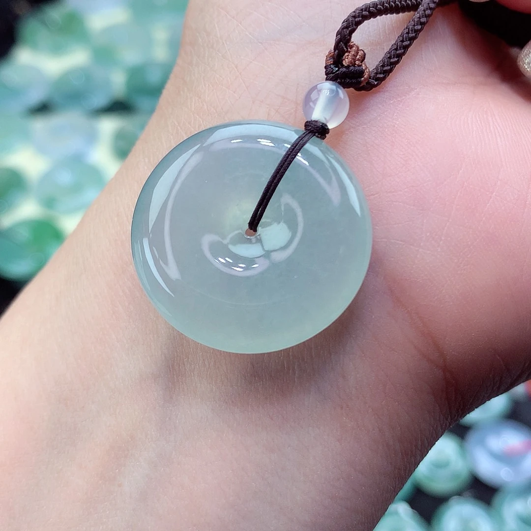 翡翠颈饰未镶嵌65尺寸26.0-6.4