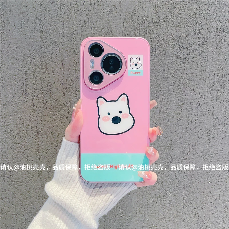 （华为Pura70系列）金属漆玻璃壳适用华为P70/Pro/Pro+/ultra手机壳