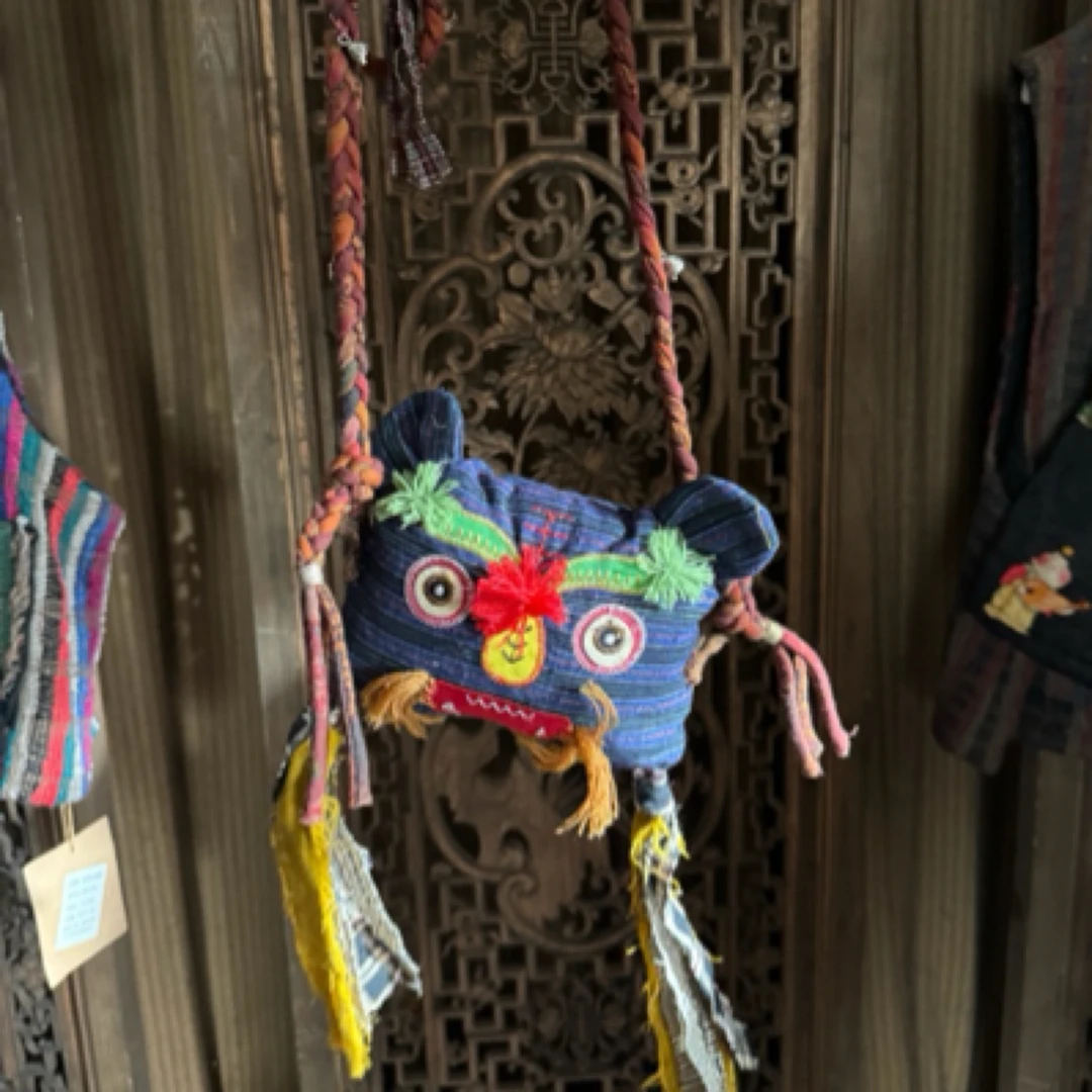 【依豆麻衣】可爱小狮子手工缝制挂件