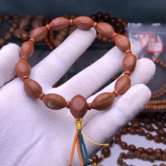 手串橄榄核1.1+野生核手串