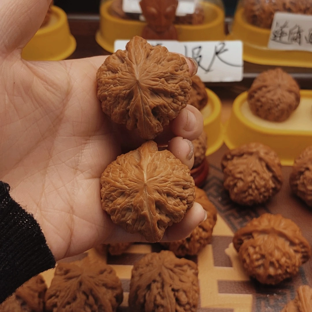 文玩核桃把件37全品铁锤