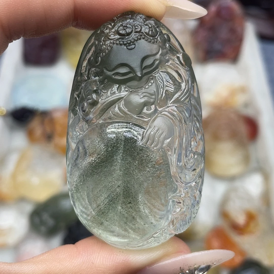 颈饰未镶嵌水晶天然