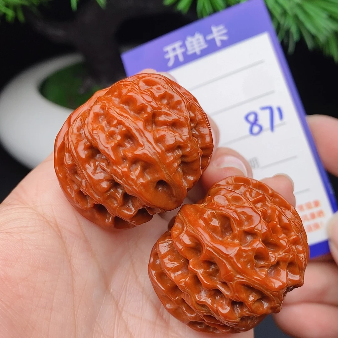 文玩核桃把件39苹果871