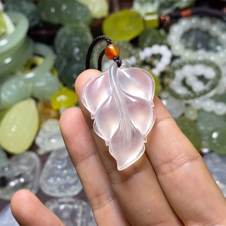 岫玉未镶嵌岫玉挂件