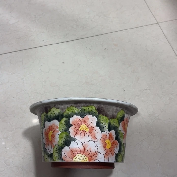 景德镇手绘花盆陶瓷17/11