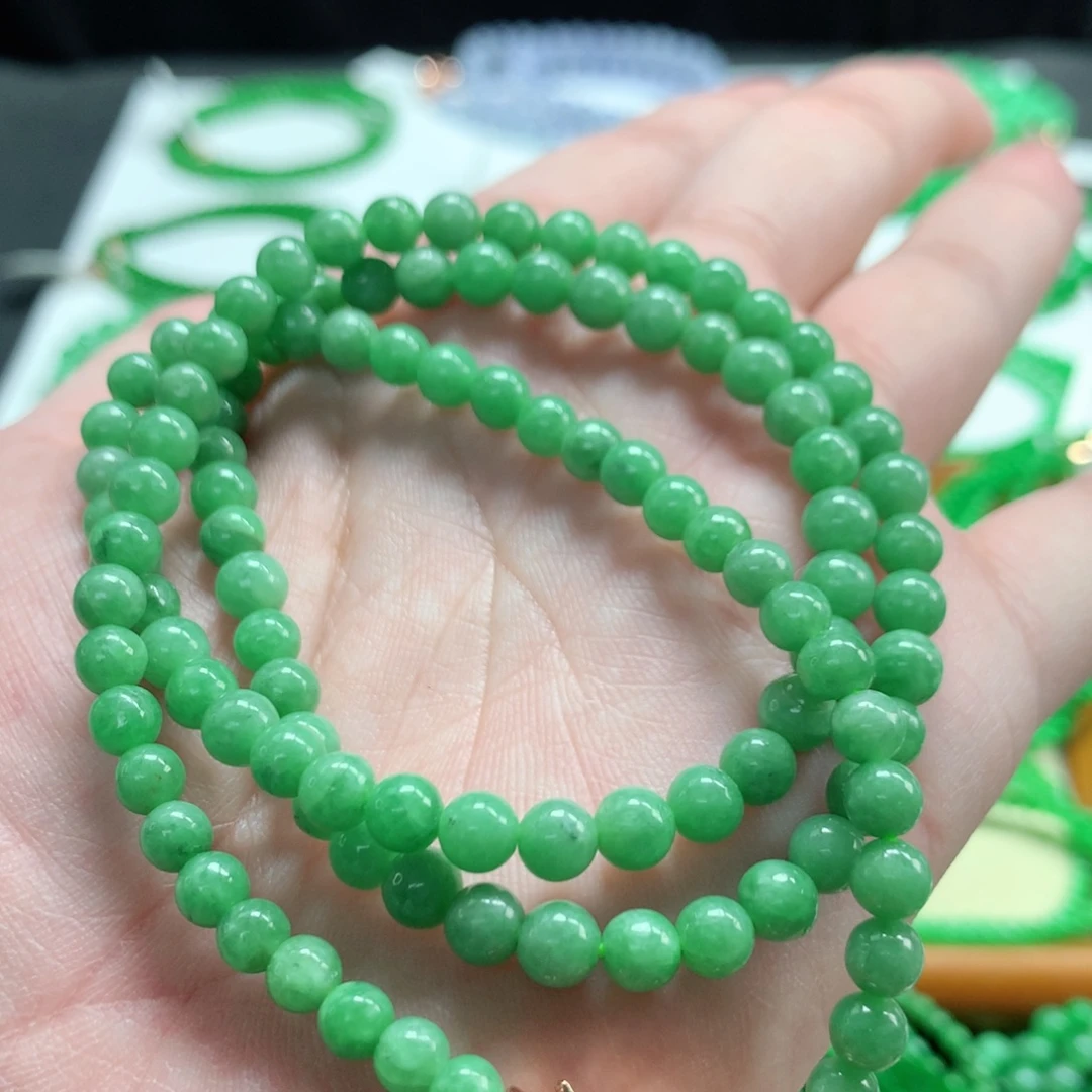 翡翠未镶嵌手链翡翠