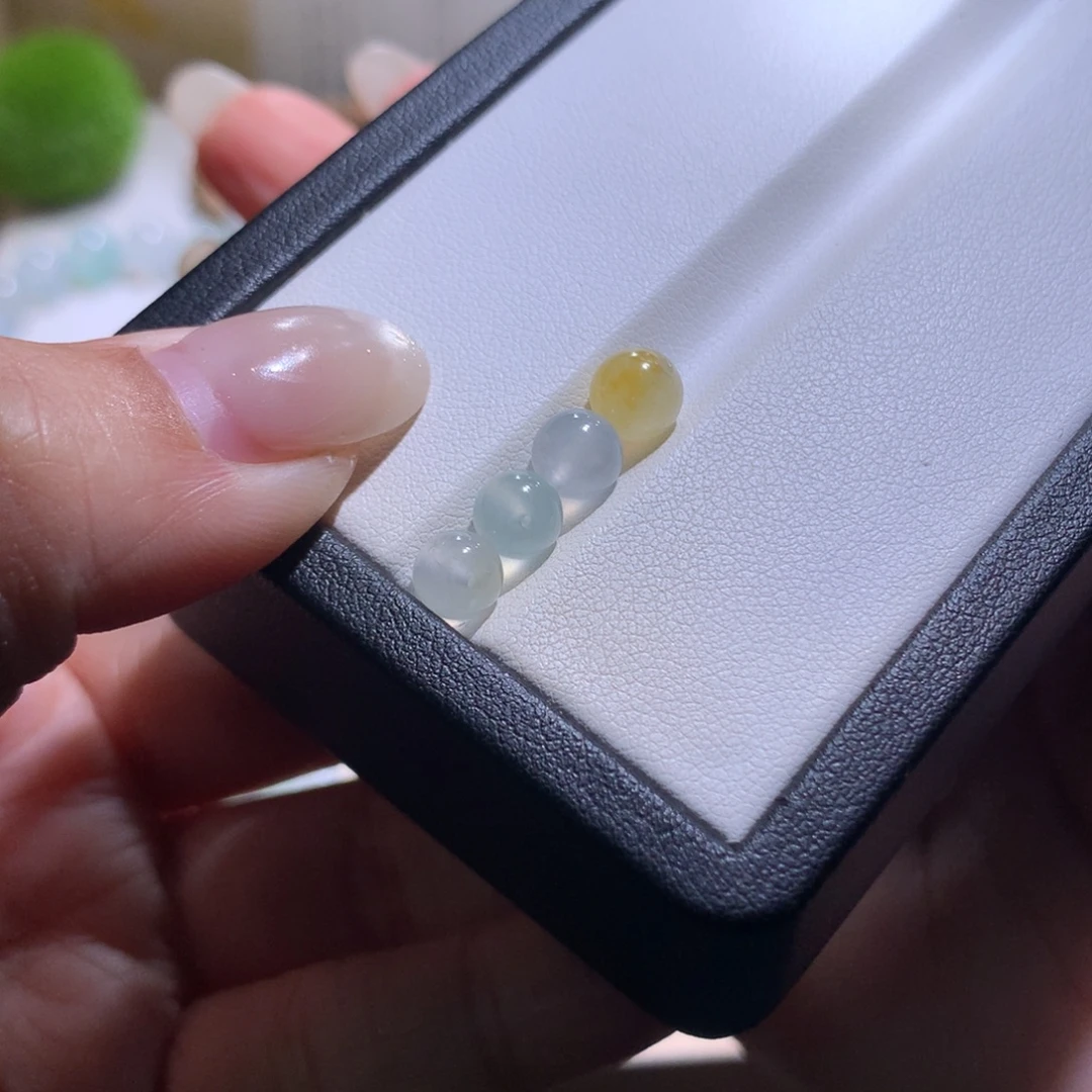 翡翠散珠上新散珠卡6+发其一