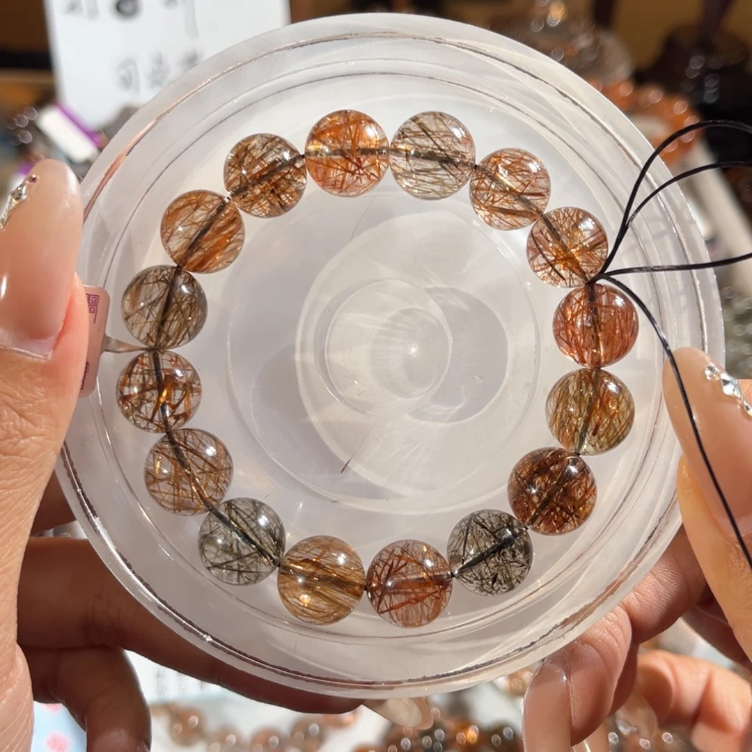 ༻***。手链水晶未镶嵌黑金超12m