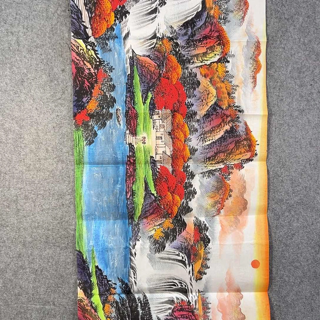 国画500 牡丹等植物生长于这里生长