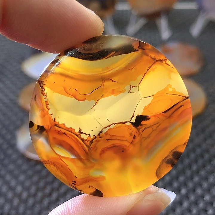 未镶嵌颈饰玛瑙/玉髓