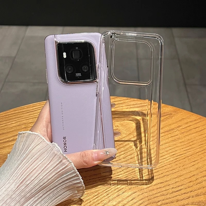 适用荣耀magic6至臻版手机壳Magic6 RSR保时捷设计保护套透明男女