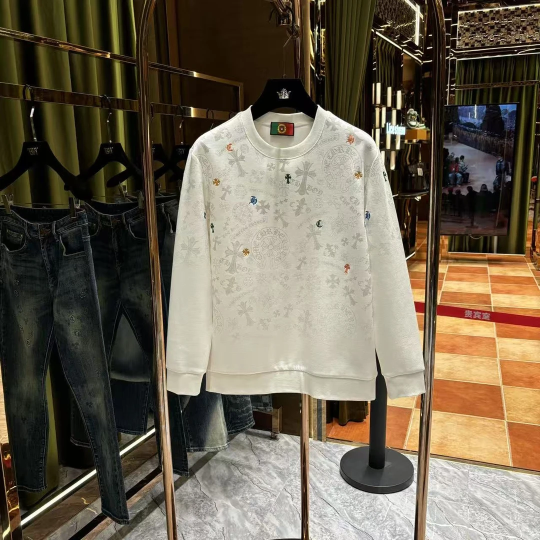 欧【新品专属】2025新款奢潮时尚百搭休闲卫衣25820