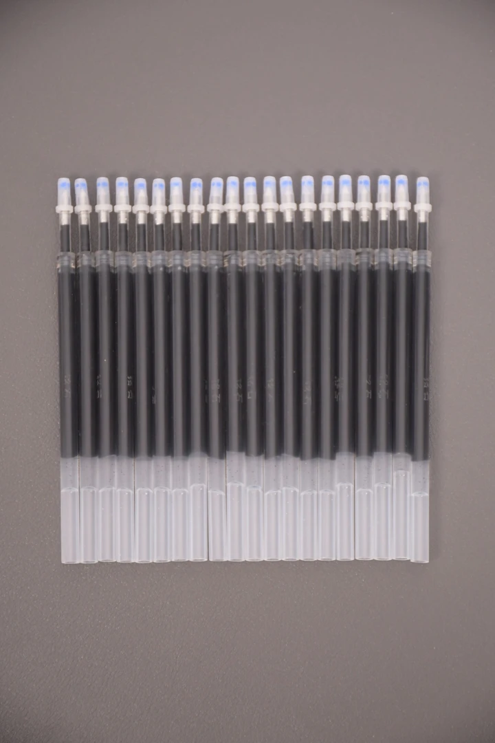 k35子弹头笔芯黑色5支