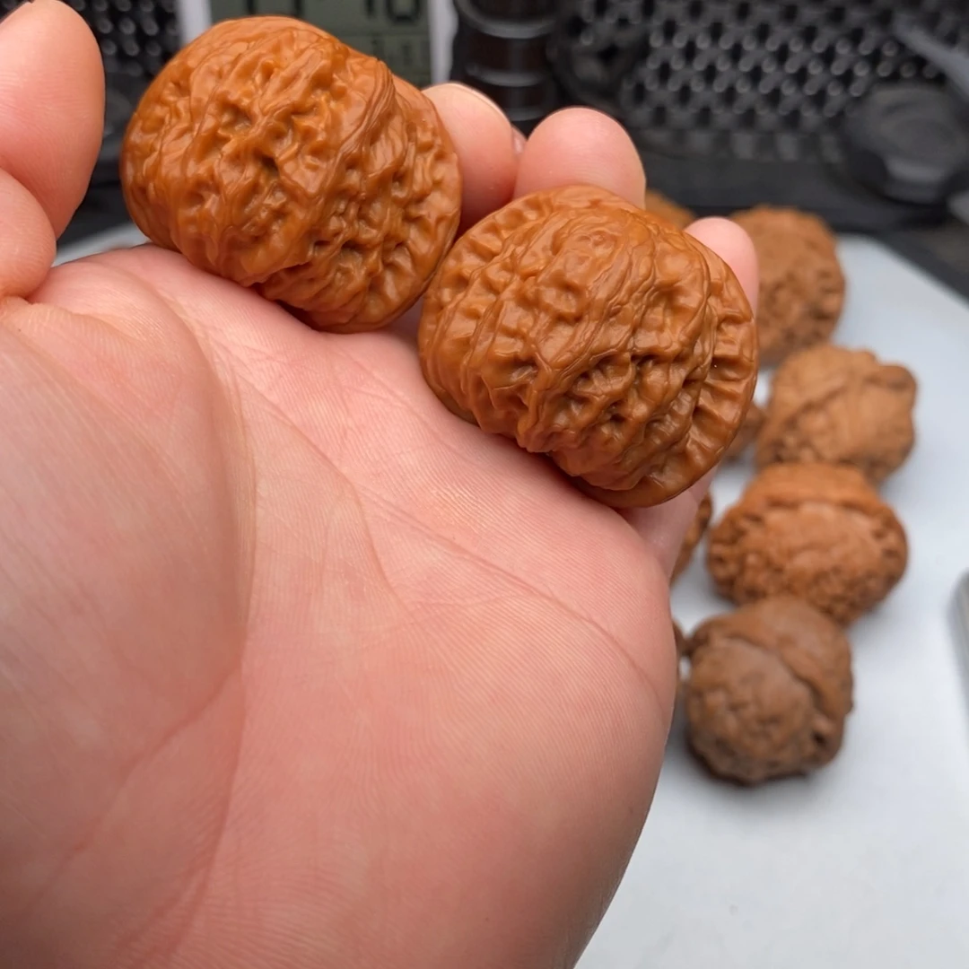 文玩核桃把件40凤凰山