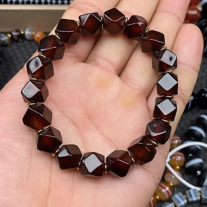 玛瑙/玉髓手链未镶嵌