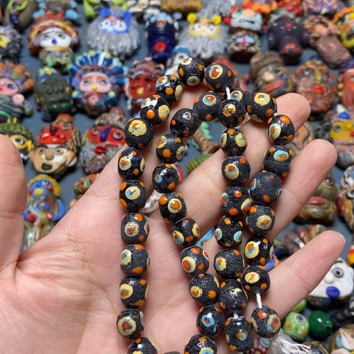 颈饰琉璃印度尼西亚链子