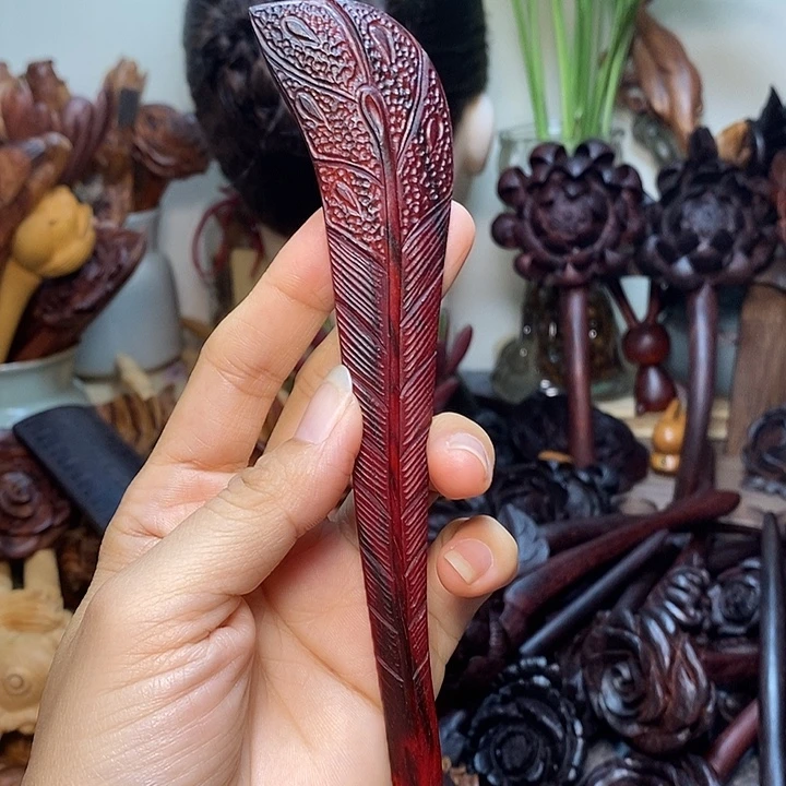 檀香紫檀(小叶紫檀)雀羽
