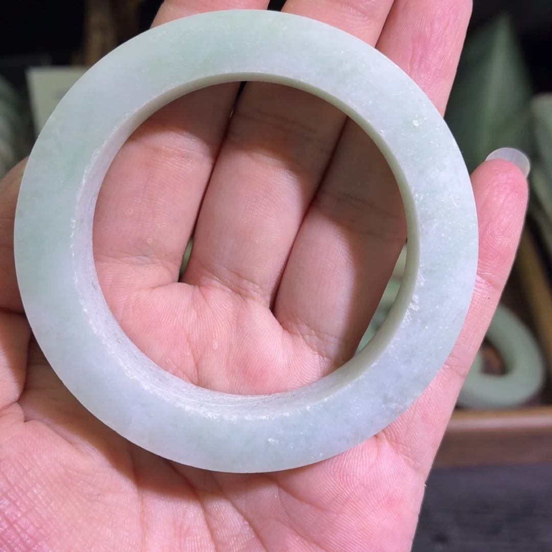 定制翡翠未镶嵌缅甸翡翠A货手镯毛胚定制